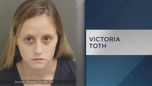 Victoria Toth, 24, of Orlando, was arrested in September on charges of killing her son, Jayce Martin, police said.