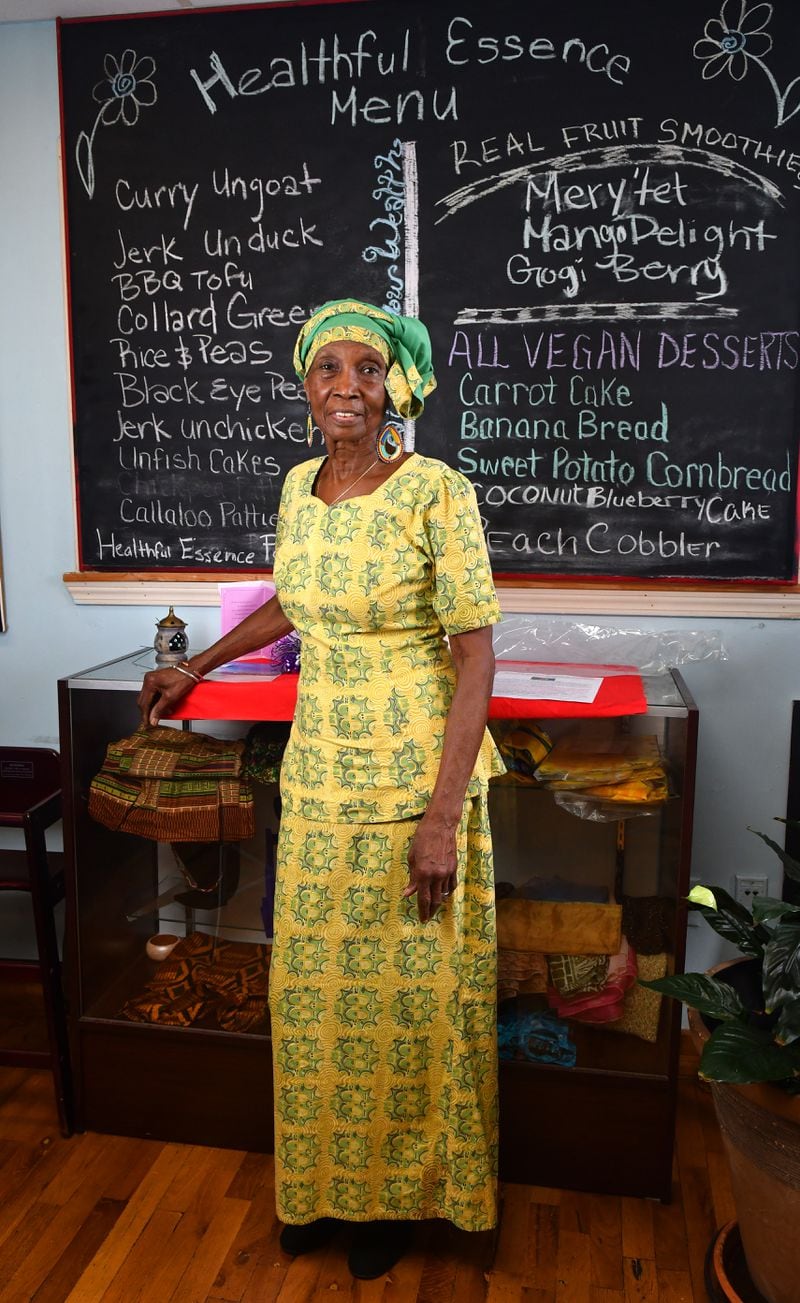 Princess Dixon is the chef-owner of Healthful Essence. Chris Hunt for The Atlanta Journal-Constitution 