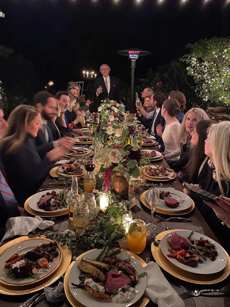 Weddings are increasingly taking place at night and having plated dinners instead of buffet, according to Dick Eydt of Bites by Eydt.
Courtesy of William D. Eydt.
