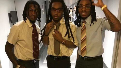 Migos donned a more traditional look for their unconventional performance on Fallon.