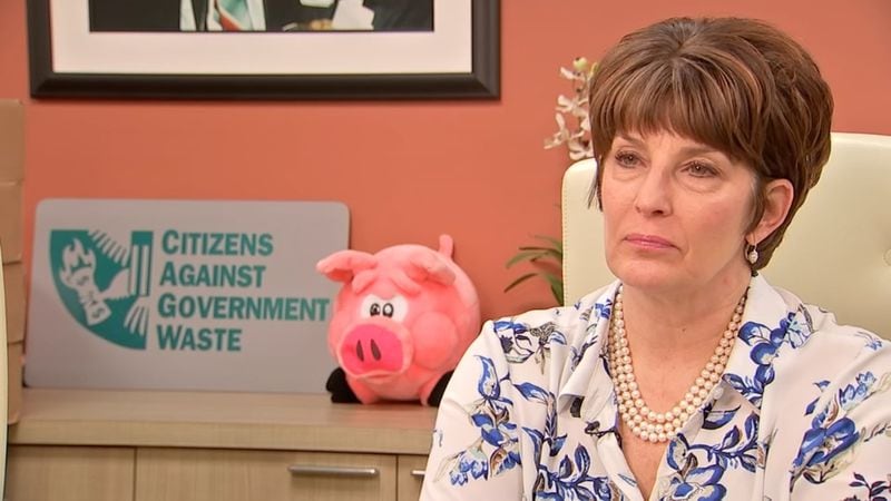 Leslie Paige is vice president of Citizens against Government Waste. WSB-TV