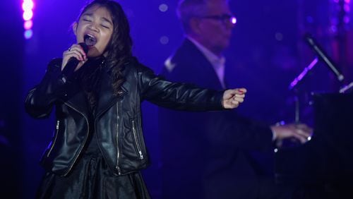 PHOENIX, AZ - MARCH 10:  Angelica Hale performs onstage at Celebrity Fight Night XXIV on March 10, 2018 in Phoenix, Arizona.  (Photo by Phillip Faraone/Getty Images for Celebrity Fight Night)