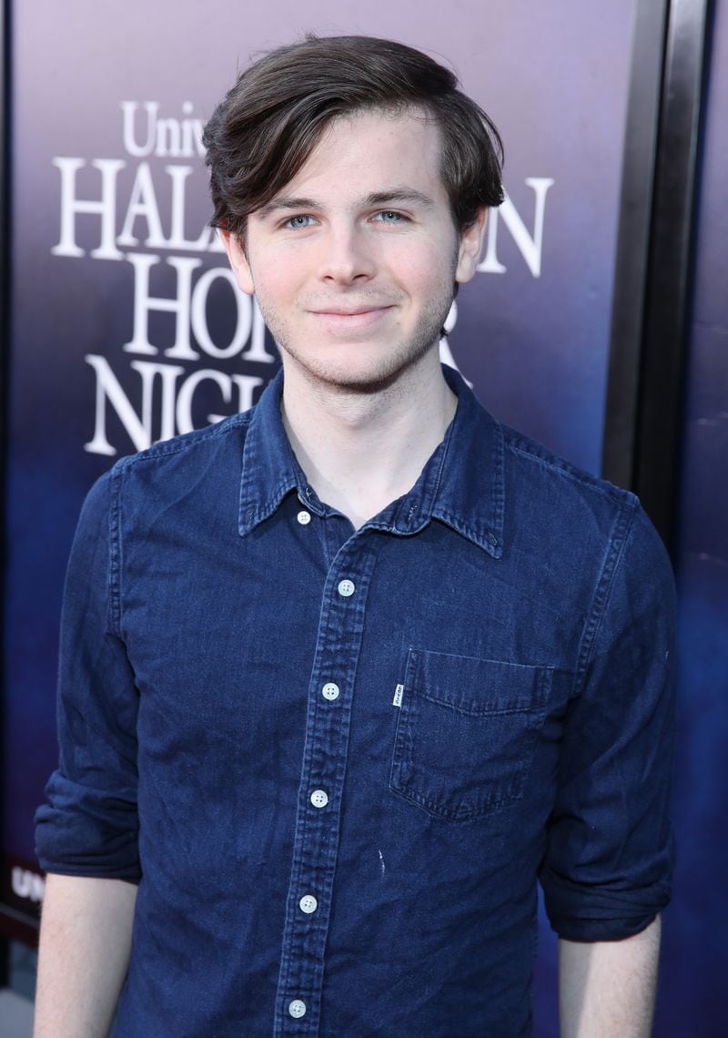 LOS ANGELES, CA - SEPTEMBER 14:  Chandler Riggs attends Halloween Horror Nights 2018 at Universal Studios Hollywood on September 14, 2018 in Los Angeles, California.  (Photo by Randy Shropshire/Getty Images for Universal Studios Hollywood)