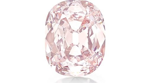 The Princie diamond was cut from a mine in India several centuries ago and sold for nearly $40 million at a Christie's auction in New York in 2013.