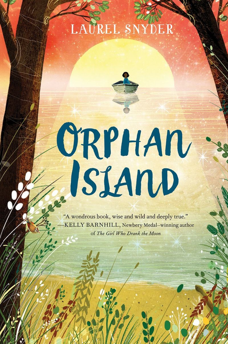 “Orphan Island” by Laurel Snyder was just released. It follows one year in the lives of nine young children who are entirely self-sufficient on an idyllic, slightly magical island without adults. CONTRIBUTED BY WALDEN POND PRESS