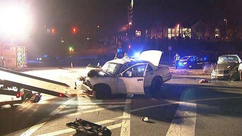 Kryzysztof Krawczynski and Elzbieta Gurtler-Krawczynska were killed Thurs., Jan. 28, 2016, after a police chase that started in north Fulton County and ended in Gwinnett County. (Credit: Channel 2 Action News)