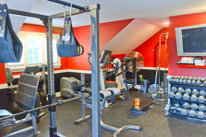 A full fitness room