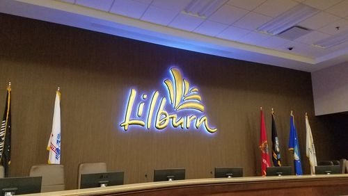 About 30 residents showed up to a Lilburn City Council meeting to question officials over the possibility of a restaurant on Arcado Road. (Courtesy City of Lilburn)