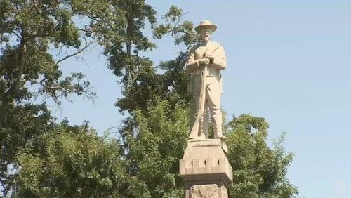 A Change.org petition is calling for the removal of a confederate statue in McDonough's downtown square.