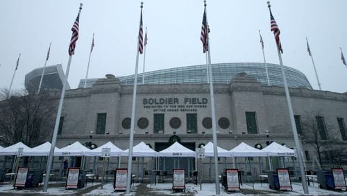 Soldier Field in Chicago.