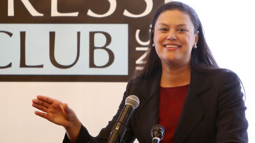 In her two-month transition, new APS superintendent Meria Carstarphen has been speaking to community groups, including the Atlanta Press Club.
