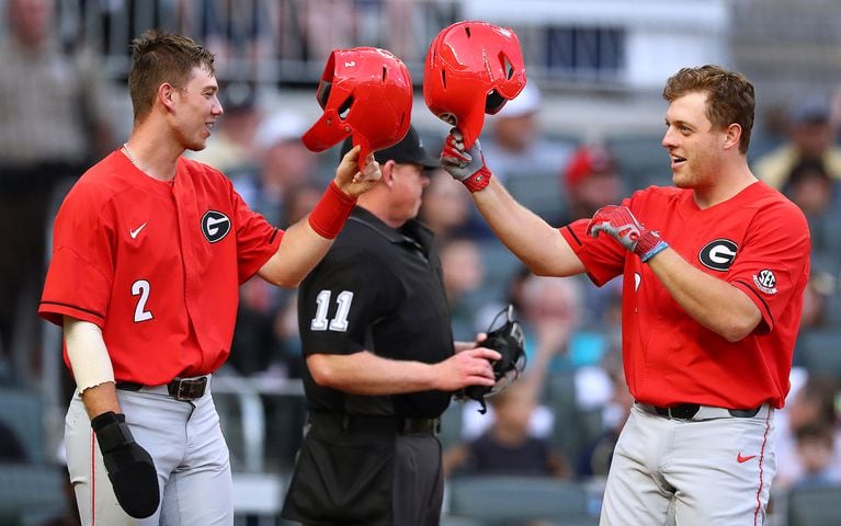 Photos: Tech and Georgia battle in baseball at SunTrust Park
