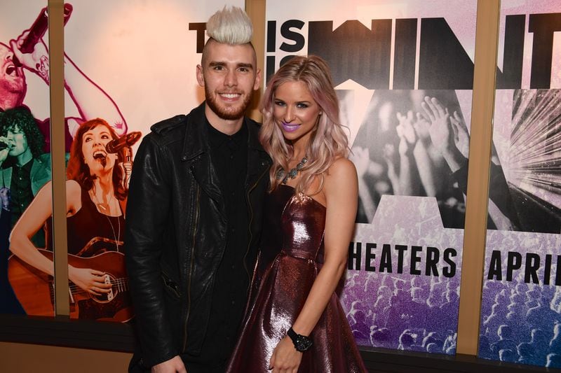  FRANKLIN, TENNESSEE - APRIL 12: Recording Artist Colton Dixon and Annie Dixon arrive at the "This Is Winter Jam " Nashville Red Carpet Premiere on April 12, 2016 in Franklin, Tennessee. (Photo by Jason Davis/Getty Images for Winter Jam Tour Spectacular)
