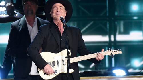 Clint Black performs "Killin' Time" during the 50th annual CMA Awards on Nov. 2, 2016, in Nashville, Tennessee. (Photo by Charles Sykes/Invision/AP, File)