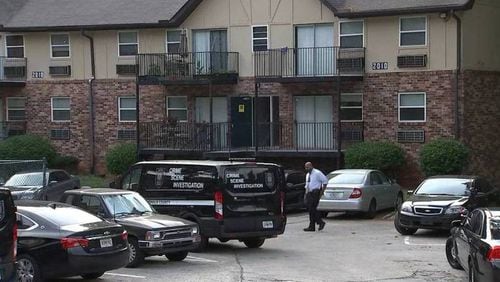 DeKalb County police are investigating a shooting at an apartment complex on Northlake Parkway.