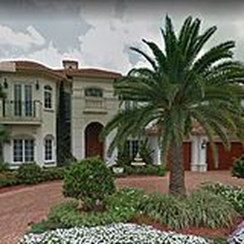 Khalid Satary, a Palestinian national under a deportation order, owned this $2.6 million waterfront home in Delray Beach, Fla., before losing it in bankruptcy.