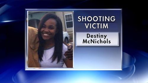 Destiny McNichols, 14, was killed at a Mableton apartment complex. (Credit: Channel 2 Action News)