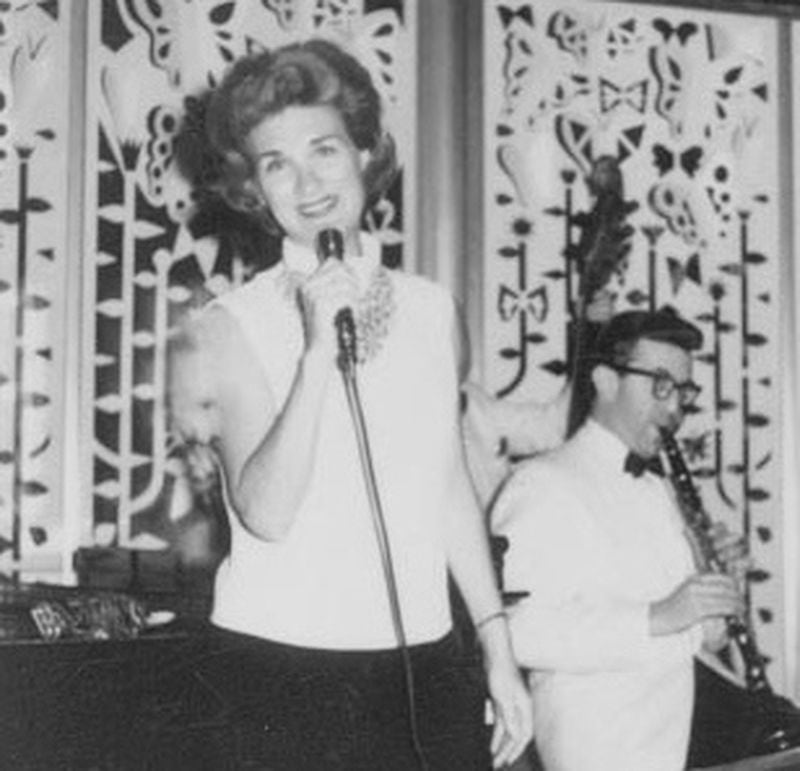 Jane and John Barbe performing.