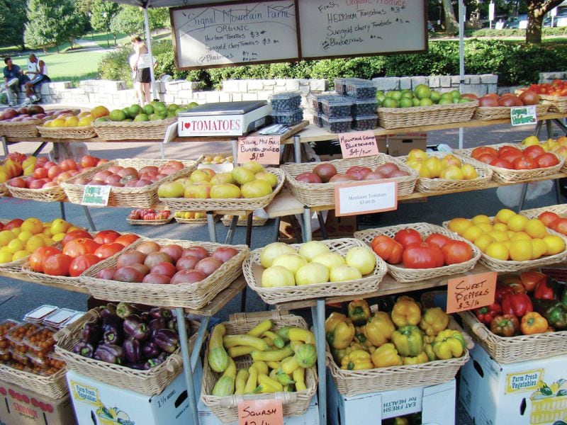 Fresh fruits and vegetables are available from March 19 through Dec. 10 at Piedmont Park. SPECIAL