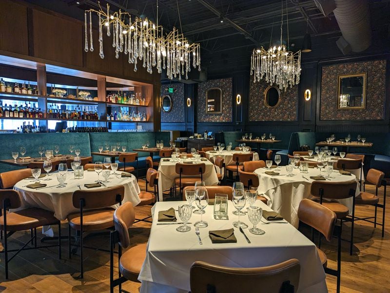 The dining room of Bask Steakhouse. / Courtesy of Bask Steakhouse