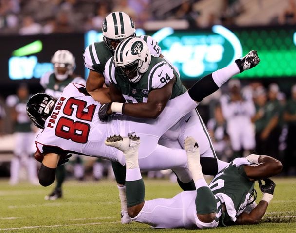 Photos: Falcons face Jets in exhibition opener