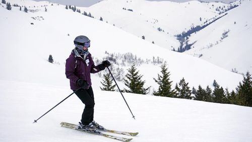 Soldier Mountain Ski Area's remote location makes for an uncrowded day on the slopes. (Chadd Cripe/The Idaho Statesman/TNS)