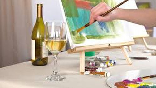Lilburn adopts ‘paint and sip’ alcohol licensing. Courtesy Groupon