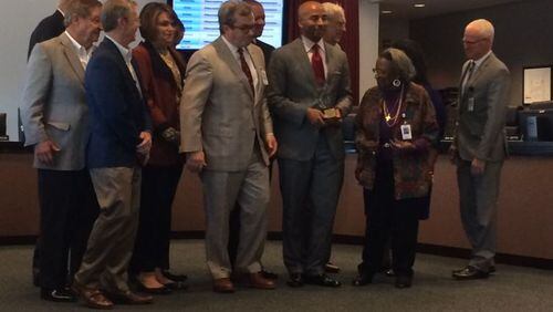 The MARTA Board of Directors bids farewell to CEO Keith Parker Thursday.
