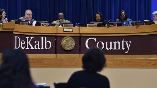 The DeKalb County Commission approved John Greene as Chief Audit Executive in a 6-0 vote Tuesday, Aug. 23, 2016. The newly created watchdog position is designed to help safeguard taxpayers’ money amid a history of corruption. BRANT SANDERLIN/BSANDERLIN@AJC.COM