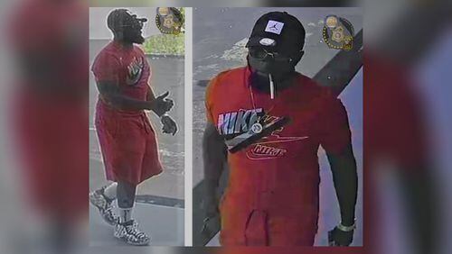 Police said this man is wanted for questioning in connection with two hit-and-runs.
