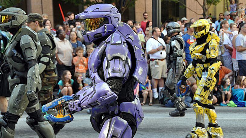 Halo cosplay at 2010's parade