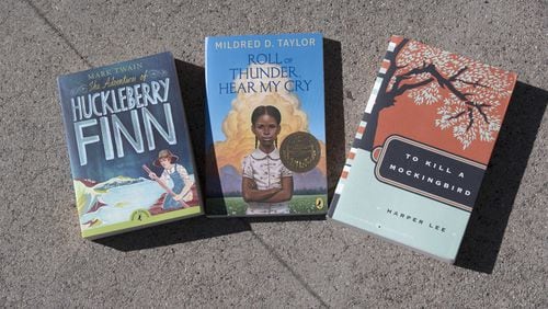 "The Adventures of Huckleberry Finn," "Roll of Thunder, Hear My Cry" and "To Kill a Mockingbird" are just some of the classic books that are often at the center of book challenges in school districts and libraries nationwide. (Allen J. Schaben/Los Angeles Times/TNS)