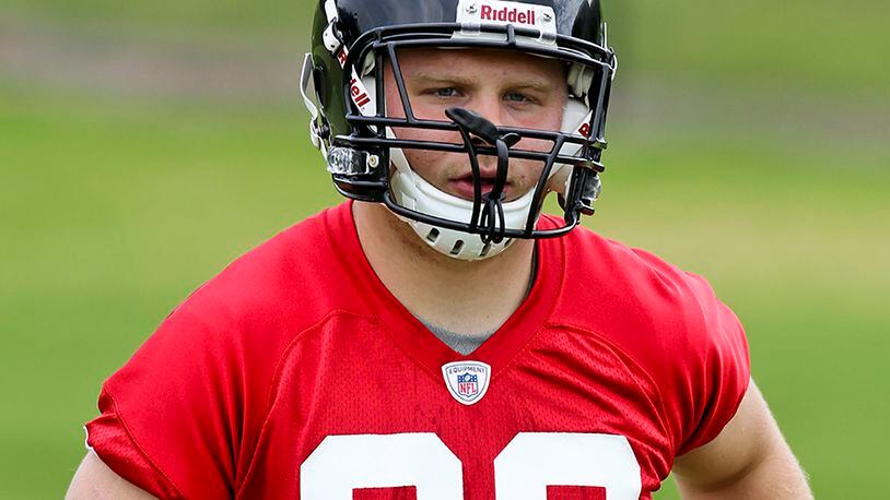 2012, Round 5, Pick 157: Bradie Ewing, fullback, suffered an injury that sidelined him for his rookie year. He started in just two games the following with the Falcons before sidelined again by injury. He was waived in 2014. What happened next? Ewing signed with the Jacksonville Jaguars in 2014. He retired from the league in 2015.