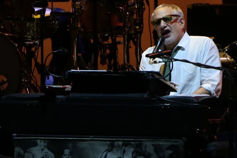  Donald Fagen onstage at Verizon Amphitheatre. Photo: Chuck Holloway/Special to the AJC
