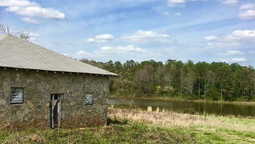The 77-acre United Methodist Children’s Home property is surrounded by Decatur, one of the densest cities in Georgia. But as shown here, a good portion of the UMCH land looks much as it did a century or more ago. This is an old diary barn—which hasn’t been used for farming since the 1960s —and lake located to the rear or northeast portion. Bill Banks for the AJC