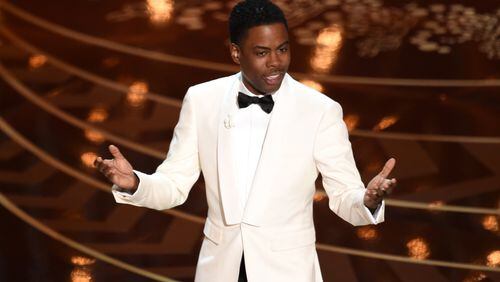 Chris Rock at the Academy Awards in 2016. He will be at the Fox Theatre the rest of this weekend. CREDIT: Getty Images
