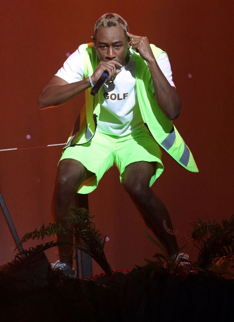 Rapper Tyler the Creator entertained his fans Saturday night, February 10, 2018, at the Infinite Energy Arena.Robb Cohen Photography & Video /RobbsPhotos.com