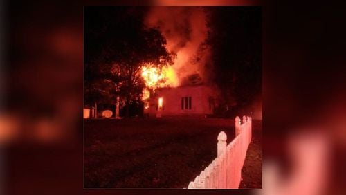 A home on Fence Road in Dacula sustained heavy damage in a Wednesday night fire, according to fire officials. The residents were displaced.