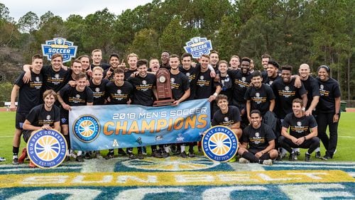 GSU men's soccer team won the Sun Belt Championship.