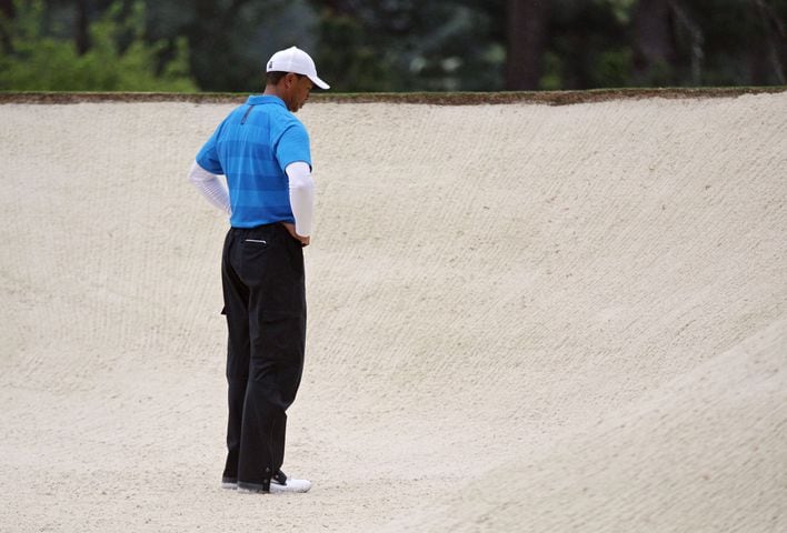 Photos: Tiger Woods’ third round at the Masters