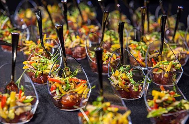 Taste of the NFL features food from chefs representing each NFL city.