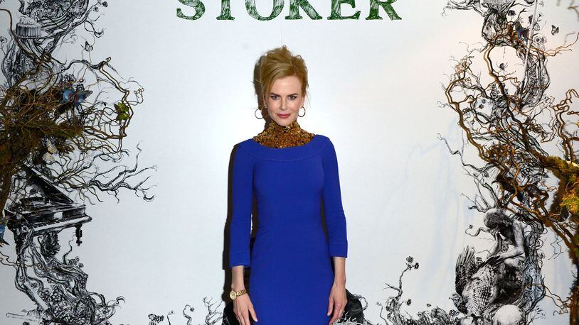 Nicole Kidman is seen at the UK premier of Stoker in London. Sunday, Feb. 17th, 2013, in London.