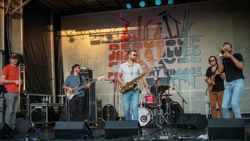 The Roswell Arts Fund recently announced additions to artists participating in the 3rd annual Beaucoup Jazz and Blues Festival and Pop-Up Art Village taking place 1-10 p.m. Saturday, Sept. 30 at Holcomb Bridge Crossing. (Courtesy Roswell Arts Fund)