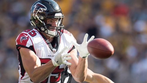 No. 85 -- Eric Saubert, tight end. The Falcons drafted Saubert in the fifth round of the 2017 draft out of Drake. Last Falcons to wear it: Leonard Hankerson, wide receiver.