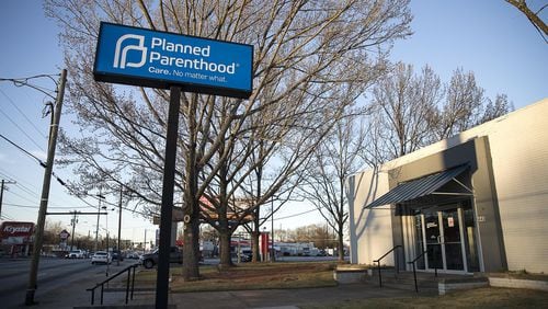 The exterior of the Planned Parenthood East Atlanta health center. (ALYSSA POINTER/ALYSSA.POINTER@AJC.COM)