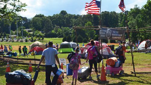 The city of Kennesaw will host its biannual Backyard Campout event March 30-31 at Swift-Cantrell Park.