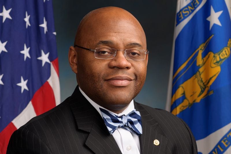 Mo Cowan (D-MA) served as a U.S. senator for a single year in 2013. He was appointed by Gov. Deval Patrick to complete the remainder of John Kerry's term. (Senate Historical Office)