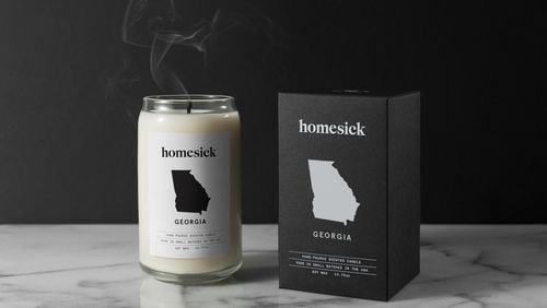 Homesick Candles, which has one for Georgia. CONTRIBUTED