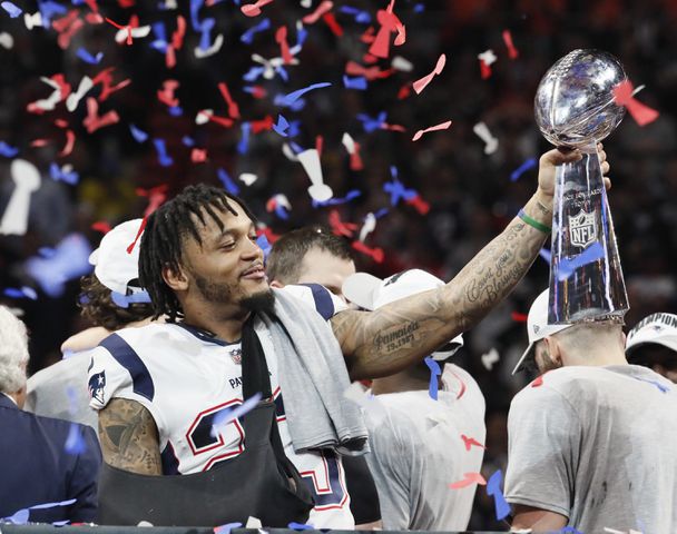 Photos: Patriots celebrate, Rams commiserate at Super Bowl