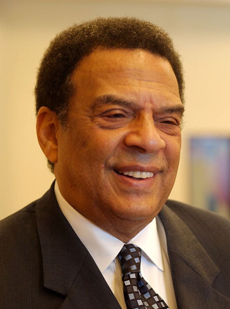 Former Atlanta Mayor Andrew Young once tried stand-up at the Punchline, Leno recalled. CREDIT: AJC